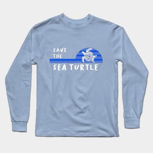 Save the Endangered Sea Turtle Long Sleeve T-Shirt